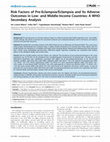 Research paper thumbnail of Risk Factors of Pre-Eclampsia/Eclampsia and Its Adverse Outcomes in Low- and Middle-Income Countries: A WHO Secondary Analysis