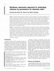 Research paper thumbnail of Nonlinear regression approach to estimating Johnson S B parameters for diameter data