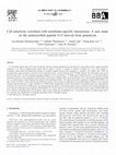 Research paper thumbnail of Cell selectivity correlates with membrane-specific interactions: A case study on the antimicrobial peptide G15 derived from granulysin