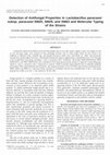 Research paper thumbnail of Detection of antifungal properties in Lactobacillus paracasei subsp. paracasei SM20, SM29, and SM63 and molecular typing of the strains