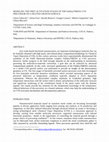 Research paper thumbnail of Modeling the first activation stages of the Fe (hfa) 2 TMEDA CVD precursor on a heated growth surface