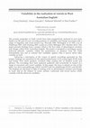 Research paper thumbnail of Variability in the realization of vowels in West Australian English (Abstract)