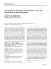 Research paper thumbnail of The dynamics of hollowing in annually burnt savanna trees and its effect on adult tree mortality