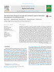 Research paper thumbnail of The interactions between soil type and earthworm species determine the properties of earthworm casts