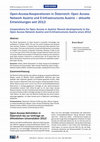 Research paper thumbnail of Open-Access-Kooperationen in Österreich: Open Access Network Austria und E-Infrastructures Austria – aktuelle Entwicklungen seit 2012