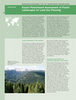 Research paper thumbnail of Expert Panel-based Assessment of Forest Landscapes for Land Use Planning