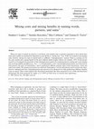 Research paper thumbnail of Mixing costs and mixing benefits in naming words, pictures, and sums