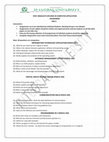 Research paper thumbnail of POST GRADUATE DIPLOMA IN COMPUTER APPLICATION ASSIGNMENT SEM-1