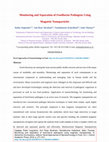 Research paper thumbnail of Monitoring and Separation of Foodborne Pathogens Using Magnetic Nanoparticles