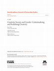 Research paper thumbnail of Creativity, Society, and Gender: Contextualizing and Redefining Creativity