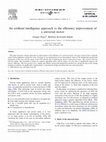 Research paper thumbnail of An artificial intelligence approach to the efficiency improvement of a universal motor