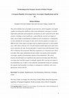 Research paper thumbnail of A European Republic of Sovereign States: Sovereignty, Republicanism and the