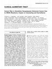 Research paper thumbnail of Cancer risk in hereditary nonpolyposis colorectal cancer due to MSH6 mutations: impact on counseling and surveillance