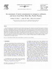 Research paper thumbnail of An assessment of metal contamination in mangrove sediments and leaves from Punta Mala Bay, Pacific Panama