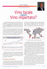 Research paper thumbnail of Vino locale o vino importato?