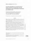 Research paper thumbnail of Lecciones aprendidas en la comunicación en salud y de riesgo en el manejo del virus del Chikungunya y otras enfermedades transmitidas por el mismo vector