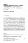 Research paper thumbnail of Epistemic Considerations About Uncertainty and Model Selection in Computational Archaeology: A Case Study on Exploratory Modeling