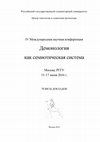 Research paper thumbnail of Демонология как семиотическая система. Тезисы докладов IV Международной научной конференции. Москва, РГГУ, 15–17 июня 2016 г. / Сост. и ред. Д.И. Антонов, О.Б. Христофорова. М., 2016. – 164 с.