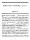 Research paper thumbnail of Feminizacion del trabajo agricola.   Revista GénEros Año 7, No.20 (Febrero,2000), pp. 50-56.