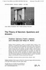 Research paper thumbnail of The theory of Marxism: Questions and answers