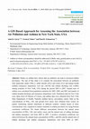 Research paper thumbnail of A GIS Based Approach for Assessing the Association between Air Pollution and Asthma in New York State, USA