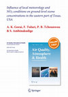 Research paper thumbnail of Influence of local meteorology and NO2 conditions on ground-level ozone concentrations in the eastern part of Texas, USA