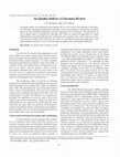 Research paper thumbnail of Air Quality Indices: A Literature Review