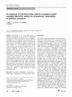 Research paper thumbnail of Development of GIS-based fuzzy pattern recognition model (modified DRASTIC model) for groundwater vulnerability to pollution assessment