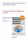 Research paper thumbnail of Design of fuzzy synthetic evaluation model for air quality assessment