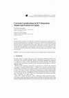 Research paper thumbnail of Curricula Considerations in ICT Integration: Models and Practices in Cyprus