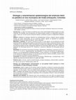 Research paper thumbnail of Etiología y caracterización epidemiológica del síndrome febril no malárico en tres municipios del Urabá antioqueño, Colombia