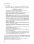 Research paper thumbnail of Ecoepidemiología de la infección por rickettsias en roedores, ectoparásitos y humanos en el noroeste de Antioquia, Colombia