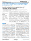 Research paper thumbnail of Frontal midline theta rhythm and gamma power changes during focused attention on mental calculation: an MEG beamformer analysis