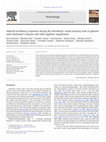 Research paper thumbnail of Induced oscillatory responses during the Sternberg's visual memory task in patients with Alzheimer's disease and mild cognitive impairment