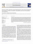 Research paper thumbnail of Induction of NAD+ dependent alcohol dehydrogenases with activity towards long chain aliphatic alcohols in mesophilic, thermophilic and extreme thermophilic microorganisms