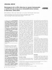 Research paper thumbnail of Reemergencia de la sífilis infecciosa en varones homosexuales y coinfección por el virus de la inmunodeficiencia humana en Barcelona, 2002-2003