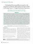 Research paper thumbnail of Carboplatin/pemetrexed/bevacizumab in the treatment of patients with advanced non-small-cell lung cancer: a single-institution experience