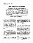 Research paper thumbnail of Blood sugar levels in twin neonates