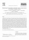 Research paper thumbnail of Monitoring of atmospheric particulate matter around sources of secondary inorganic aerosol