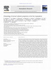 Research paper thumbnail of Climatology of aerosol radiative properties in the free troposphere