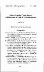 Research paper thumbnail of Modern Orthodox Church History: A Bibliography of Works in Western Languages