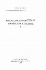 Research paper thumbnail of Miscellanea Bibliothecae Apostolicae Vaticanae X (Studi e testi, 416)