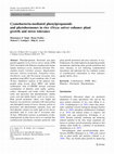 Research paper thumbnail of Cyanobacteria-mediated phenylpropanoids and phytohormones in rice (Oryza sativa) enhance plant growth and stress tolerance