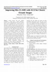 Research paper thumbnail of Improving Mix-CLAHE with ACO for Clearer Oceanic Images