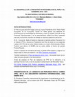 Research paper thumbnail of EL DESARROLLO DE LA INDUSTRIA PETROQUIMICA EN EL PERU Y EL