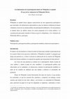 Research paper thumbnail of Las dimensiones de la participación dentro de Wikipedia en español: El caso de los voluntarios de Wikimedia México