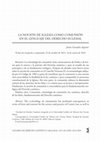 Research paper thumbnail of LA NOCIÓN DE IGLESIA COMO COMUNIÓN EN EL LENGUAJE DEL DERECHO ECLESIAL