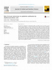 Research paper thumbnail of Role of ion-pair interactions on asphaltene stabilization by alkylbenzenesulfonic acids