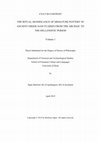 Research paper thumbnail of Cult in Context - The Ritual Significance of Miniature Pottery in Ancient Greek Sanctuaries from the Archaic to the Hellenistic period