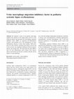 Research paper thumbnail of Urine macrophage migration inhibitory factor in pediatric systemic lupus erythematosus